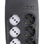 POWERTECH σταθεροποιητής ρεύματος PT-1496, 2000VA/1000W, 6x schuko