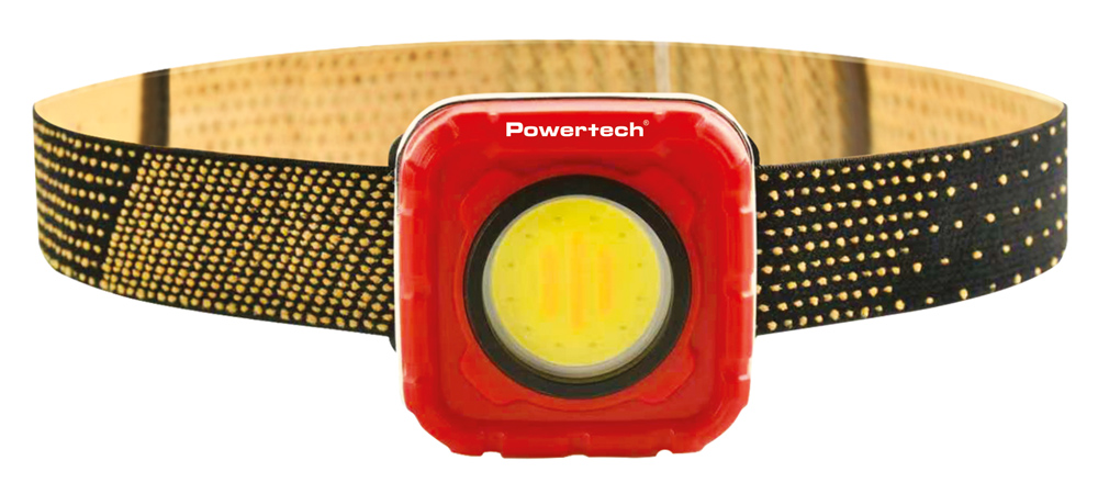 PT-1548.jpg POWERTECH LED φακός κεφαλής PT-1548, 4 σε 1, επαναφορτιζόμενος, 950lm, IP64, κόκκινος