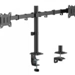 POWERTECH βάση γραφείου για 2x οθόνες PT-1552, 17-32", έως 10kg