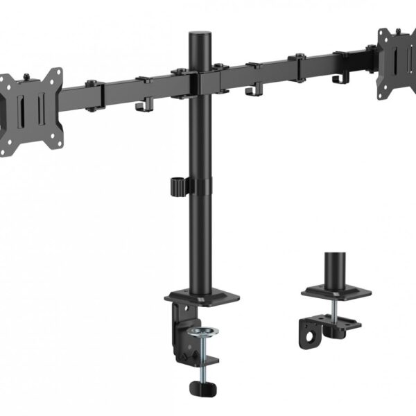 POWERTECH βάση γραφείου για 2x οθόνες PT-1552, 17-32", έως 10kg