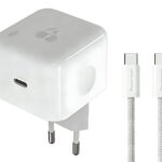POWERTECH φορτιστής τοίχου PT-1581 με καλώδιο, USB-C, 40 έως 60W, GaN, AVS, λευκός