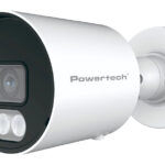 POWERTECH υβριδική κάμερα CCTV PT-1585 με μικρόφωνο & Full Color λειτουργία, 8MP, 2.8mm, IP67