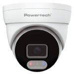 POWERTECH IP κάμερα PT-1593 με μικρόφωνο & Full Color λειτουργία, 8MP, 2.8mm, PoE, IP67