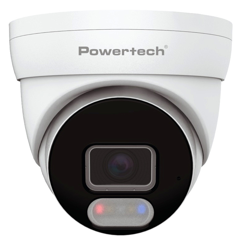 PT-1593.jpg POWERTECH IP κάμερα PT-1593 με μικρόφωνο & Full Color λειτουργία, 8MP, 2.8mm, PoE, IP67