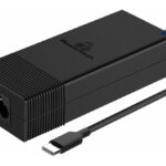 POWERTECH φορτιστής laptop PT-1604, USB-C PD, 90W, μαύρος