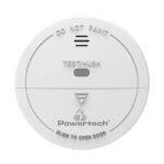 POWERTECH ασύρματος ανιχνευτής καπνού PT-1610 για συναγερμούς, 433MHz