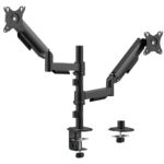 POWERTECH βάση γραφείου για 2x οθόνες PT-1628, 17-32", έως 9kg