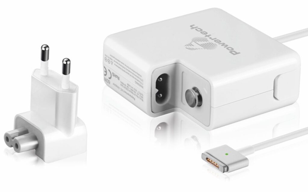 POWERTECH φορτιστής laptop PT-289 για Apple, 60W, 16.5V/3.65A, λευκός