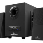 POWERTECH ηχεία Premium sound PT-846, 16W, USB/SD/FM/BT, remote, μαύρα