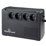 POWERTECH UPS Line Interactive PT-950C, 950VA/570W, 4x schuko