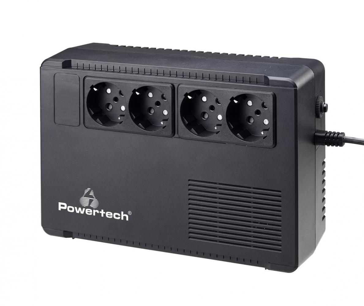 PT-950C.jpg POWERTECH UPS Line Interactive PT-950C, 950VA/570W, 4x schuko