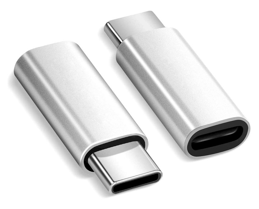 PTH-064.jpg POWERTECH αντάπτορας USB-C αρσενικό σε Micro USB θηλυκό PTH-064, ασημί