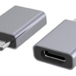 POWERTECH αντάπτορας USB 3.0 Micro B σε USB-C PTH-067, 5Gbps, γκρι