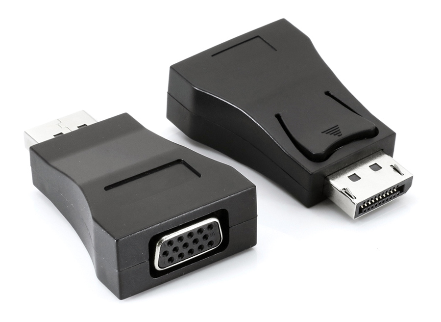 PTH-100.jpg POWERTECH αντάπτορας DisplayPort σε VGA PTH-100, 1080p/60Hz, μαύρος