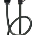 POWERTECH καλώδιο δικτύου PTR-0144 Cat 6a U/UTP, copper, slim, 3m, μαύρο
