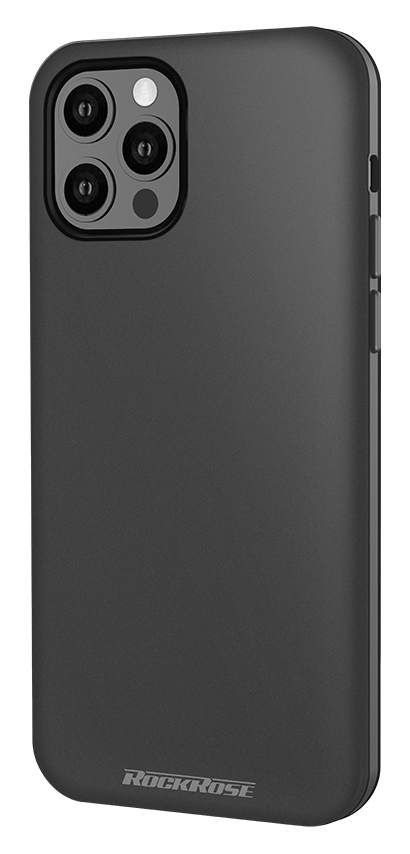 RRPCIP12MPB.jpg ROCKROSE θήκη Pebble για iPhone 12 mini, μαύρη