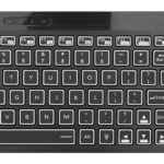 RIITEK ασύρματο πληκτρολόγιο Mini K18S με touchpad, RGB backlit, 2.4GHz & Bluetooth