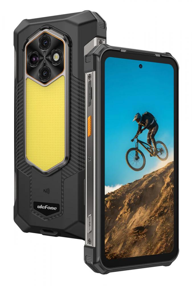 RUGKING5PRO.jpg ULEFONE smartphone RugKing 5 Pro, 6.78", 8/256GB, 20000mAh, IP68/IP69K/MIL-STD-810H, μαύρο
