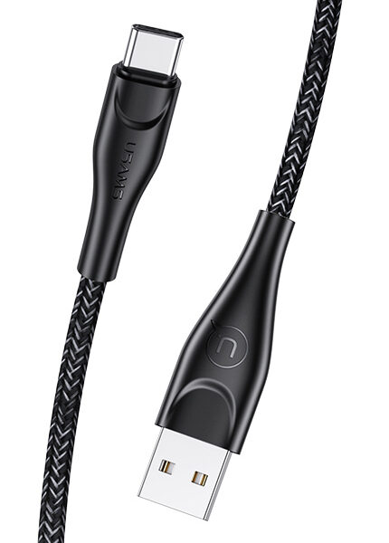 USAMS καλώδιο USB-C σε USB US-SJ392, 2A, 1m, μαύρο