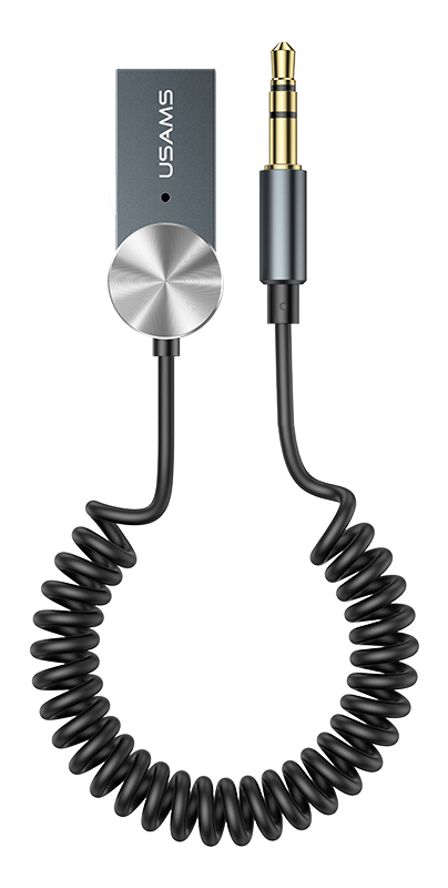 SJ464JSQ01.jpg USAMS Bluetooth car audio receiver US-SJ464, μεταλλικό, γκρι