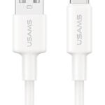 USAMS καλώδιο USB-C σε USB SJ761, 3A 18W, 480Mbps, 1m, λευκό