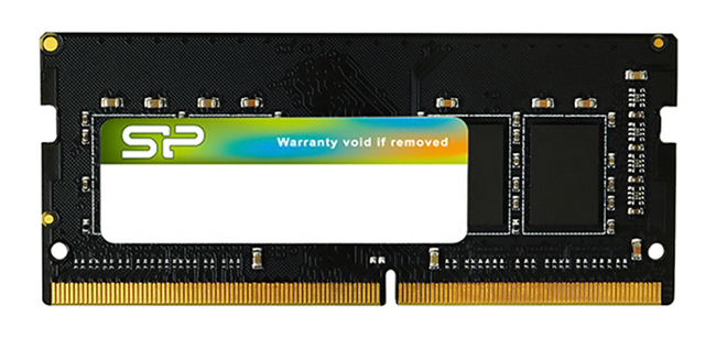 SP016GBSFU266X02.jpg SILICON POWER μνήμη DDR4 SODimm SP016GBSFU266X02, 16GB, 2666MHz, CL19