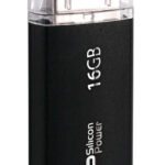 SILICON POWER USB Flash Drive Ultima II-I, 16GB, USB 2.0, μαύρο