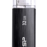 SILICON POWER USB Flash Drive Ultima U02, 32GB, USB 2.0, μαύρο