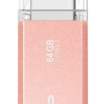 SILICON POWER USB Flash Drive Helios 202, 64GB, USB 3.2, ροζ χρυσό
