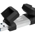 SILICON POWER USB Flash Drive C51, USB/USB-C, 128GB, 120MBps, ασημί