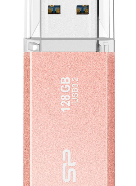 SILICON POWER USB Flash Drive Helios 202, 128GB, USB 3.2, ροζ χρυσό