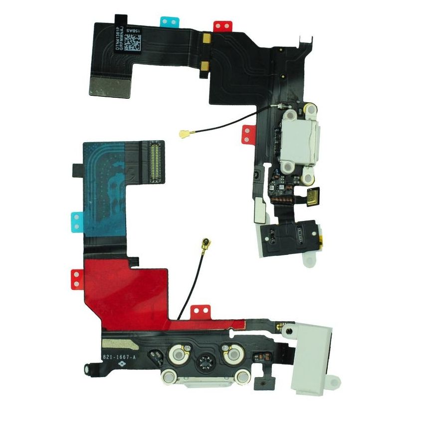 SPIP5-082.jpg Dock connector flex cable για iPhone 5S, Black