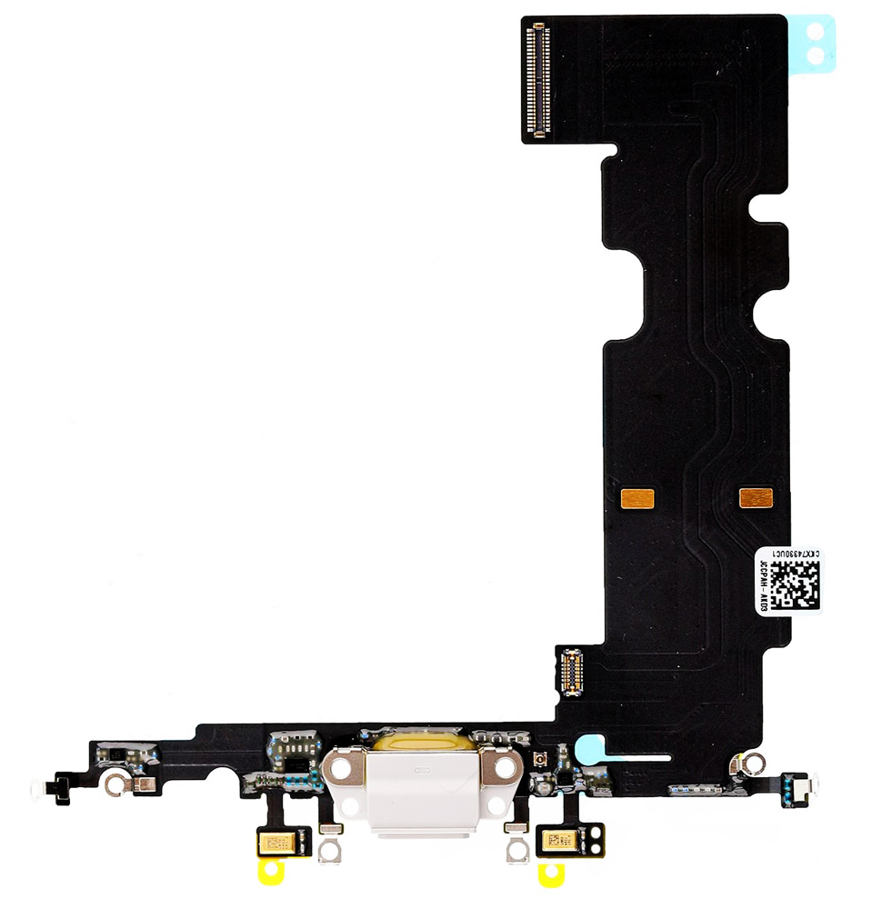 SPIP8-0018.jpg Καλώδιο Flex charging port για iPhone 8 Plus, ασημί