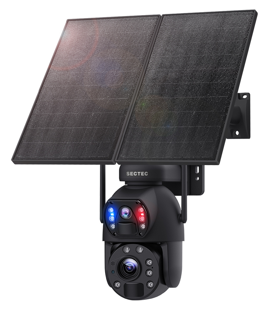 ST-598-6M-4G-20W-EU.jpg SECTEC smart ηλιακή κάμερα ST-598-6M-4G-20W-EU, 3MP dual lens, 20x zoom, 4G, SD, PTZ