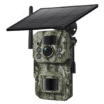 SECTEC smart ηλιακή κάμερα κυνηγού ST-HC809, 3MP, 4G, PIR, SD, IP66