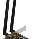 POWERTECH κάρτα επέκτασης PCIe ST718, AC7260 Dual-Band Wireless