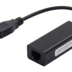 Αντάπτορας δικτύου ST735, USB, 1000Mbps Ethernet, μαύρος