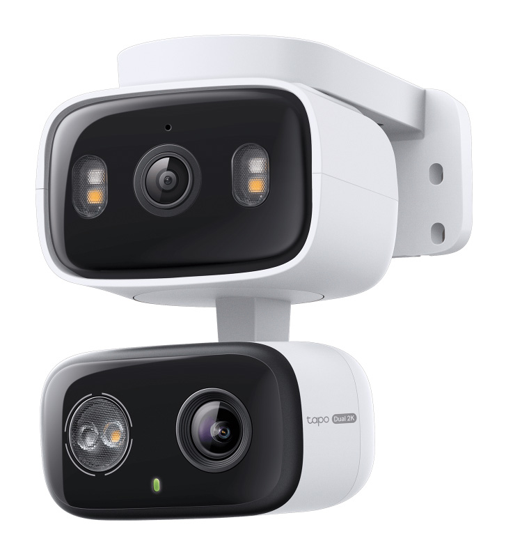 TAPO-C246D.jpg TP-LINK smart κάμερα Tapo C246D, dual lens, 2K/3MP, WiFi, PTZ, IP65, V1.0