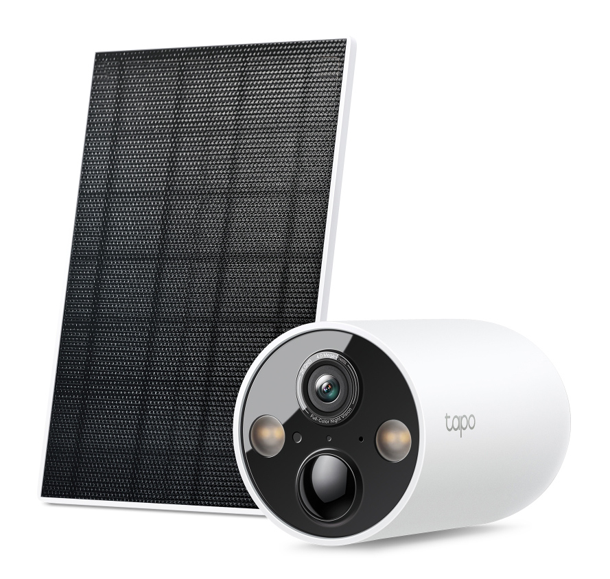 TAPO-C425KIT.jpg TP-LINK smart ηλιακή κάμερα Tapo C425 KIT, 2K, Wi-Fi, IP66, V.1.20