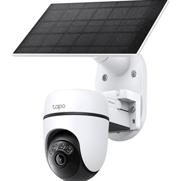 TP-LINK smart ηλιακή κάμερα Tapo C610 KIT, 2K/3MP, WiFi, PTZ, SD, IP65, EU/1.0