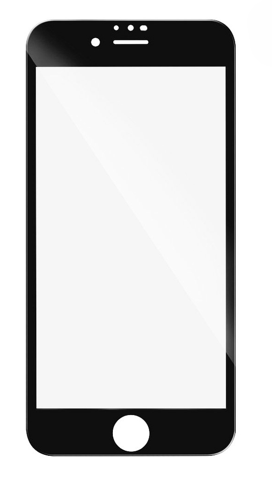 TGC-0203.jpg POWERTECH Tempered Glass 5D Full Glue TGC-0203 για iPhone 6 Plus, μαύρο