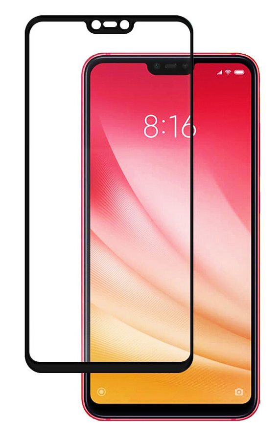 TGC-0220.jpg POWERTECH Tempered Glass 5D Full Glue για Xiaomi MI 8 Lite, Black