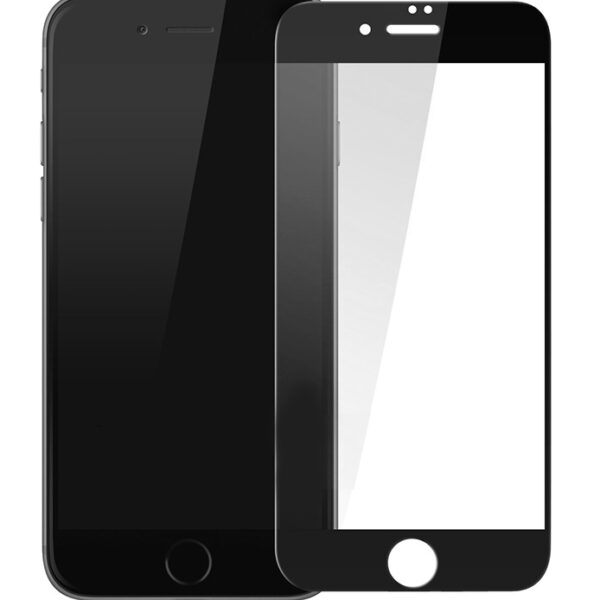 POWERTECH Tempered Glass 5D Full Glue για iPhone 8, Black