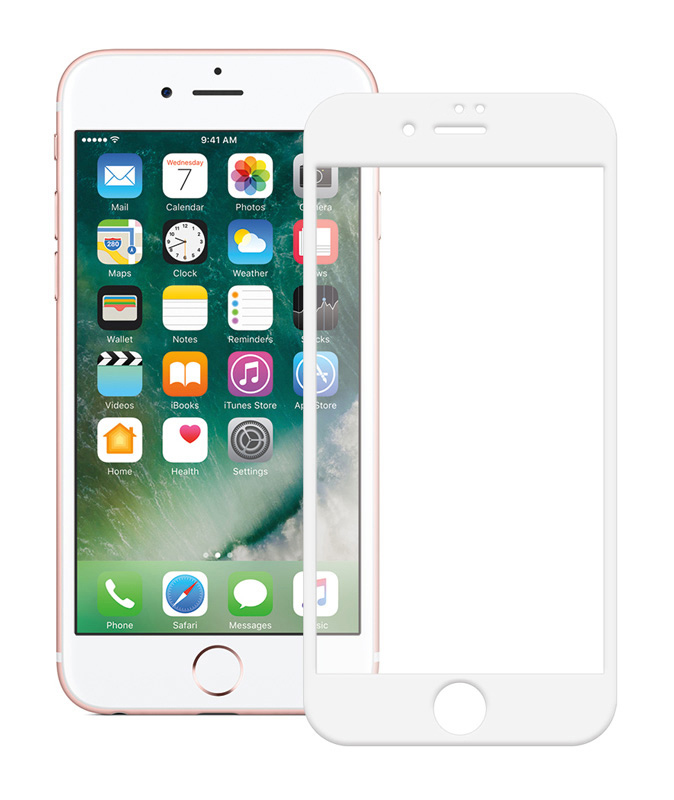 TGC-0235.jpg POWERTECH Tempered Glass 5D Full Glue για iPhone 8, White
