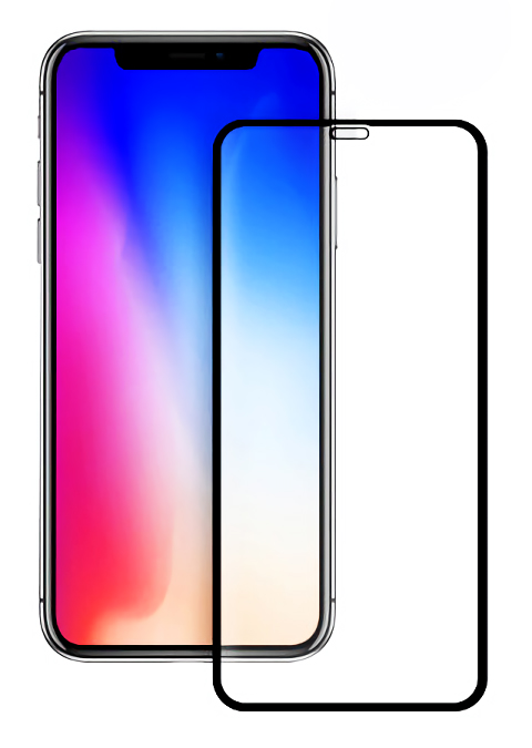 TGC-0239.jpg POWERTECH Tempered Glass 5D Full Glue για iPhone XS, Black