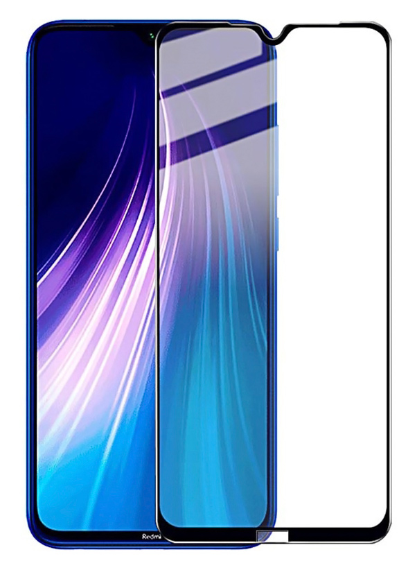 TGC-0365.jpg POWERTECH Tempered Glass 5D, Full Glue, Xiaomi Redmi Note 8T, μαύρο