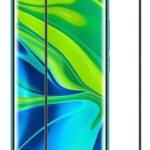 POWERTECH Tempered Glass 3D, Full Glue, Xiaomi Mi Note 10/10 Pro, μαύρο