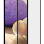 POWERTECH tempered glass 5D TGC-0573, Samsung A32, full glue, μαύρο