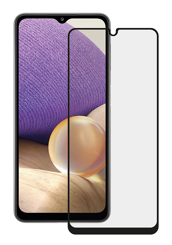 TGC-0573.jpg POWERTECH tempered glass 5D TGC-0573, Samsung A32, full glue, μαύρο