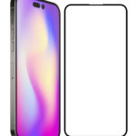 POWERTECH tempered glass 5D TGC-0581, iPhone 14 Plus, full glue, μαύρο
